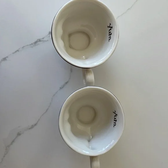 BAILEYS Limited Edition set winking teacups vintage boy girl white retro yum - Picture 4 of 8